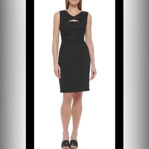 Brand new tags attached DKNY cocktail dress black size 8